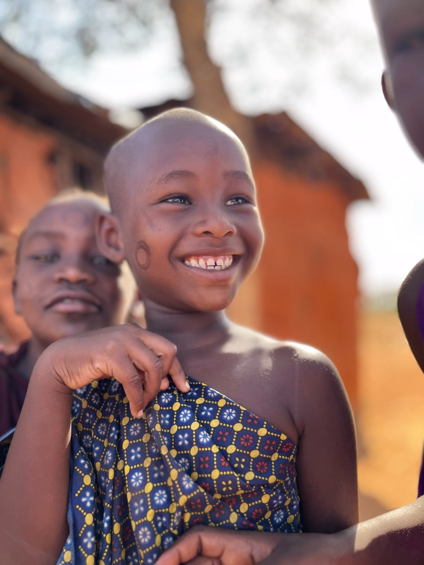 Smiling African children
